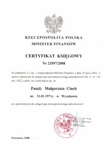 Biuro rachunkowe Profit - księgowość, kady, płace - Wyszków, Mazowieckie